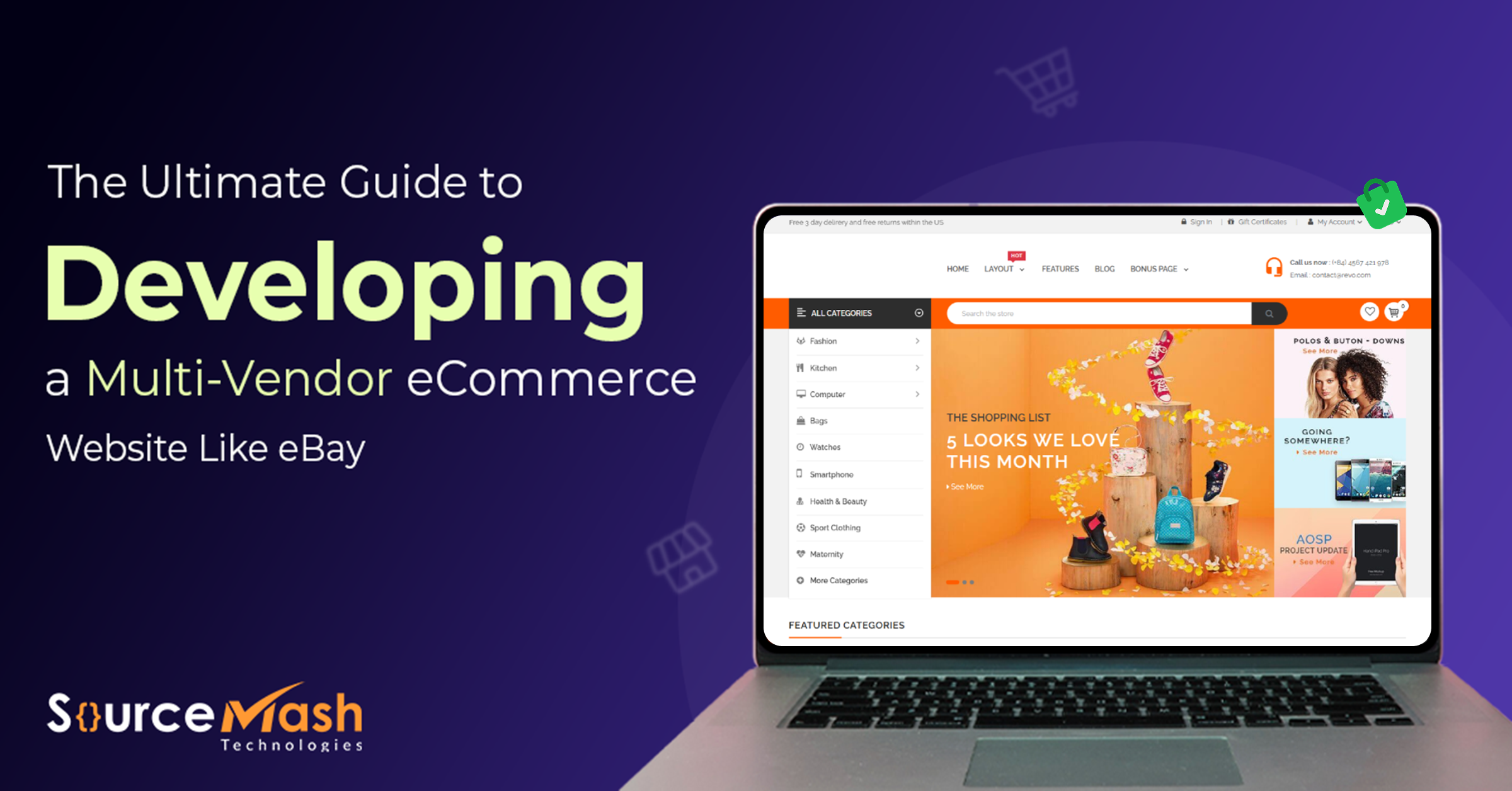 eCommerce Marketplace Development Company for Multi‑Vendor Sites